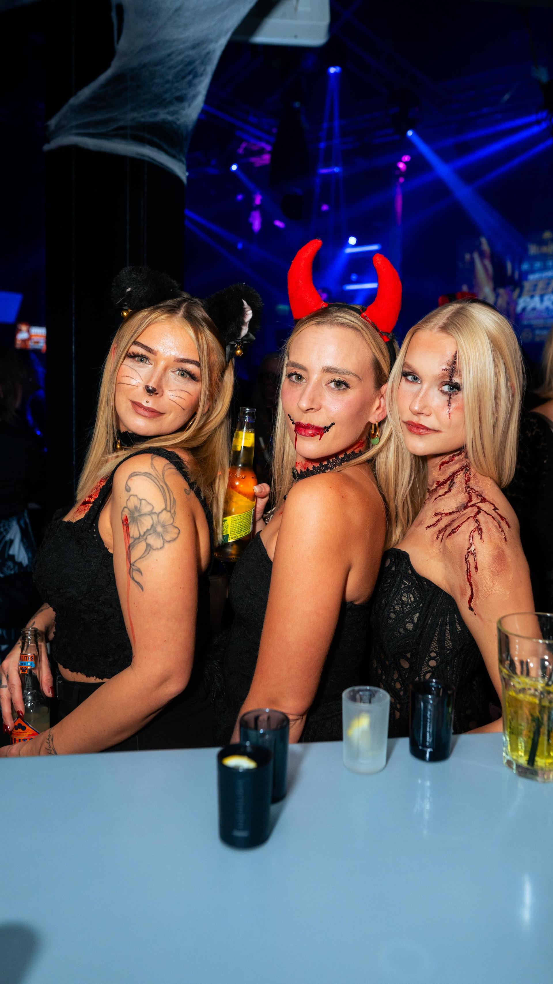 Gruselparty im „Monkey”. (Bild: Hannes Stock)