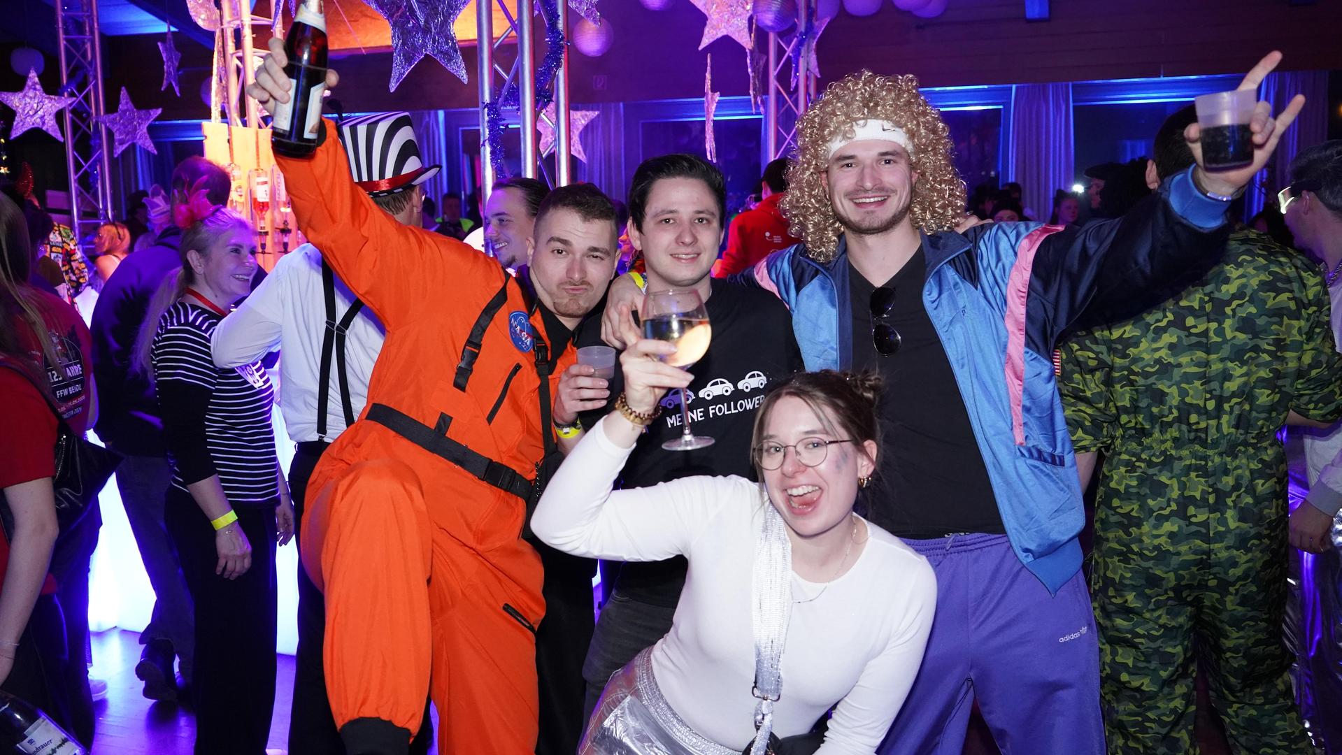 Die 1. Flosser Narrennacht 2026. (Bild: mcl)