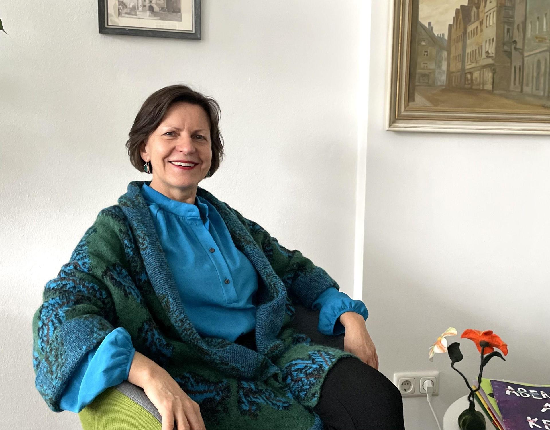 Martina Schlemmer-Baade wird neue Schulleiterin am Elly-Heuss-Gymnasium. Sie möchte einen Ort schaffen, an dem sich alle wohlfühlen. (Bild: Paulina Schmidt)