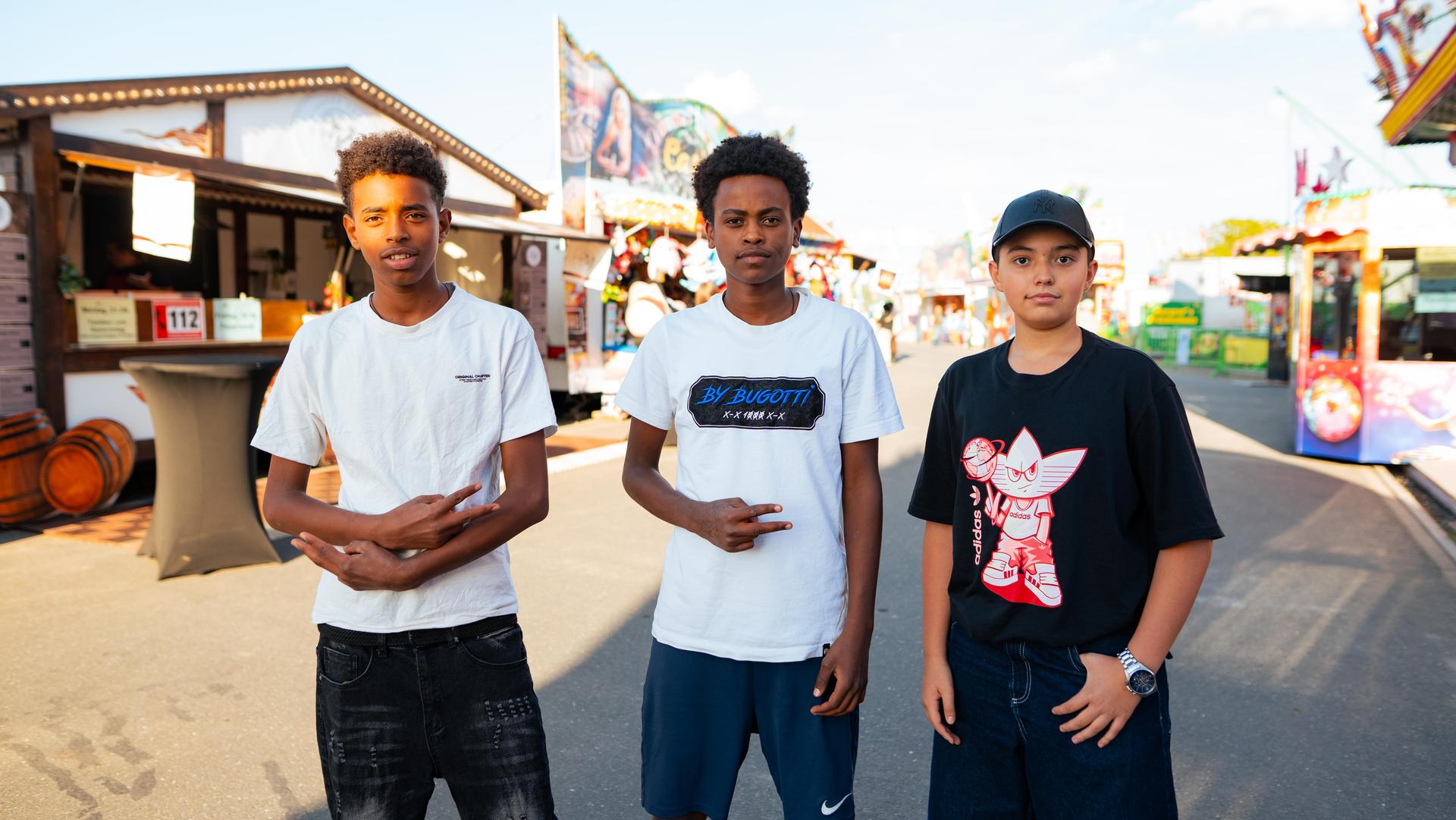 Auftakt beim Volksfest (Bild: Hannes Stock)