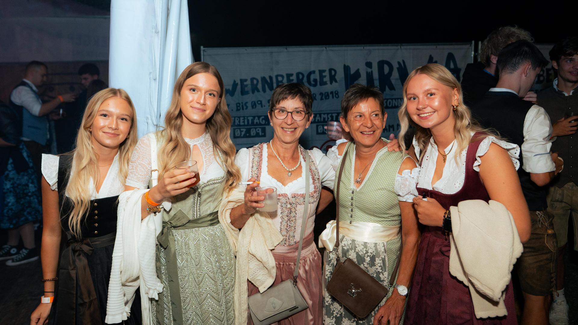 So schön wurde bei der Wernberger Kirwa gefeiert. (Bild: Hannes Stock)
