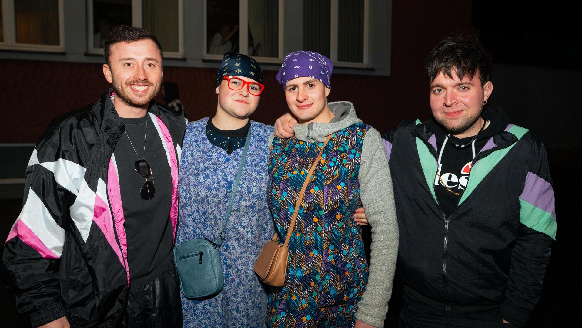 Bilder vom Fasching in Moosbach. (Bild: Hannes Stock)