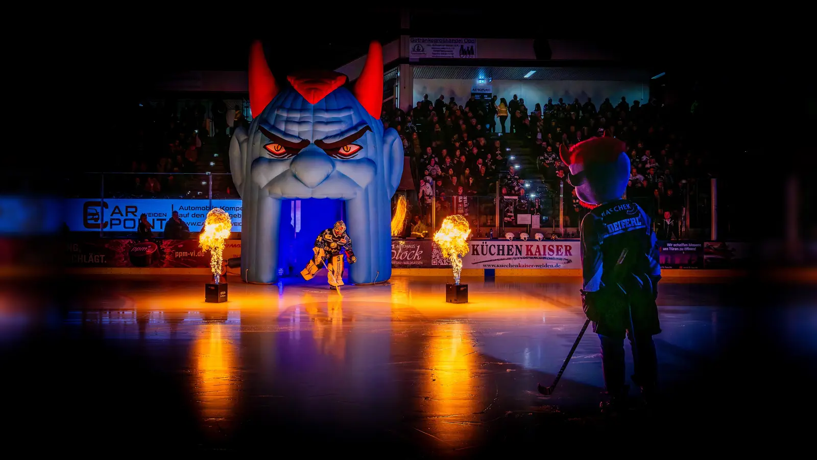 Bald brennt das Eis wieder in Weiden. Die Blue Devils haben ihren Vorbereitungsplan veröffentlicht. (Bild: Tobias Neubert)