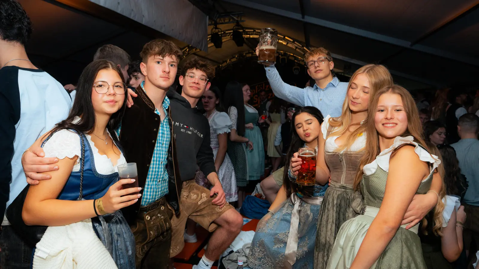 So schön war's beim Auftakt des Festwochenendes in Störnstein. (Bild: Hannes Stock)