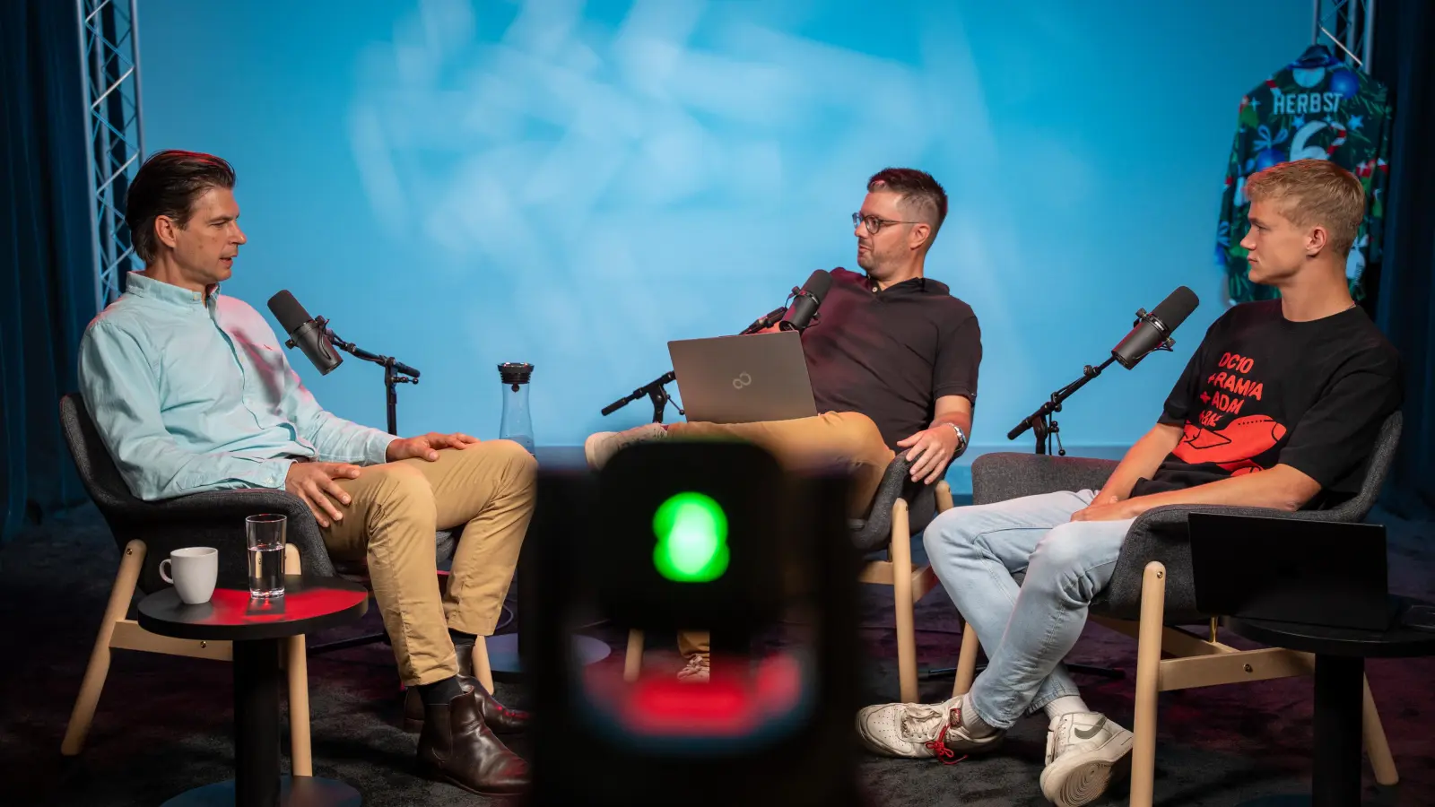 Leonardo „Leo” Conti, Berater der Blue Devils Weiden, zu Gast im Eishockey-Podcast Powerplay. (Archivbild: Alexander Unger)
