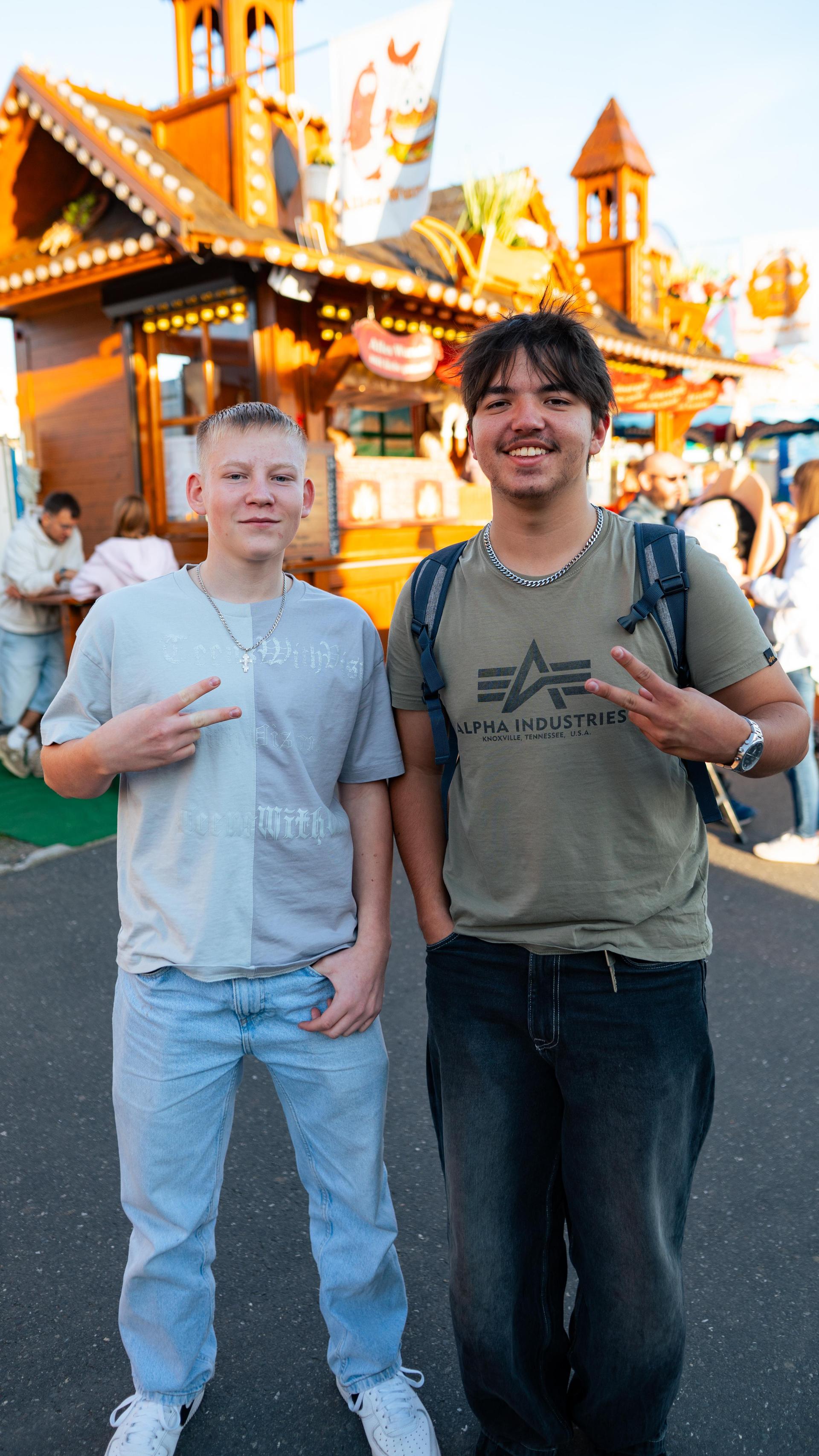 Auftakt beim Volksfest (Bild: Hannes Stock)
