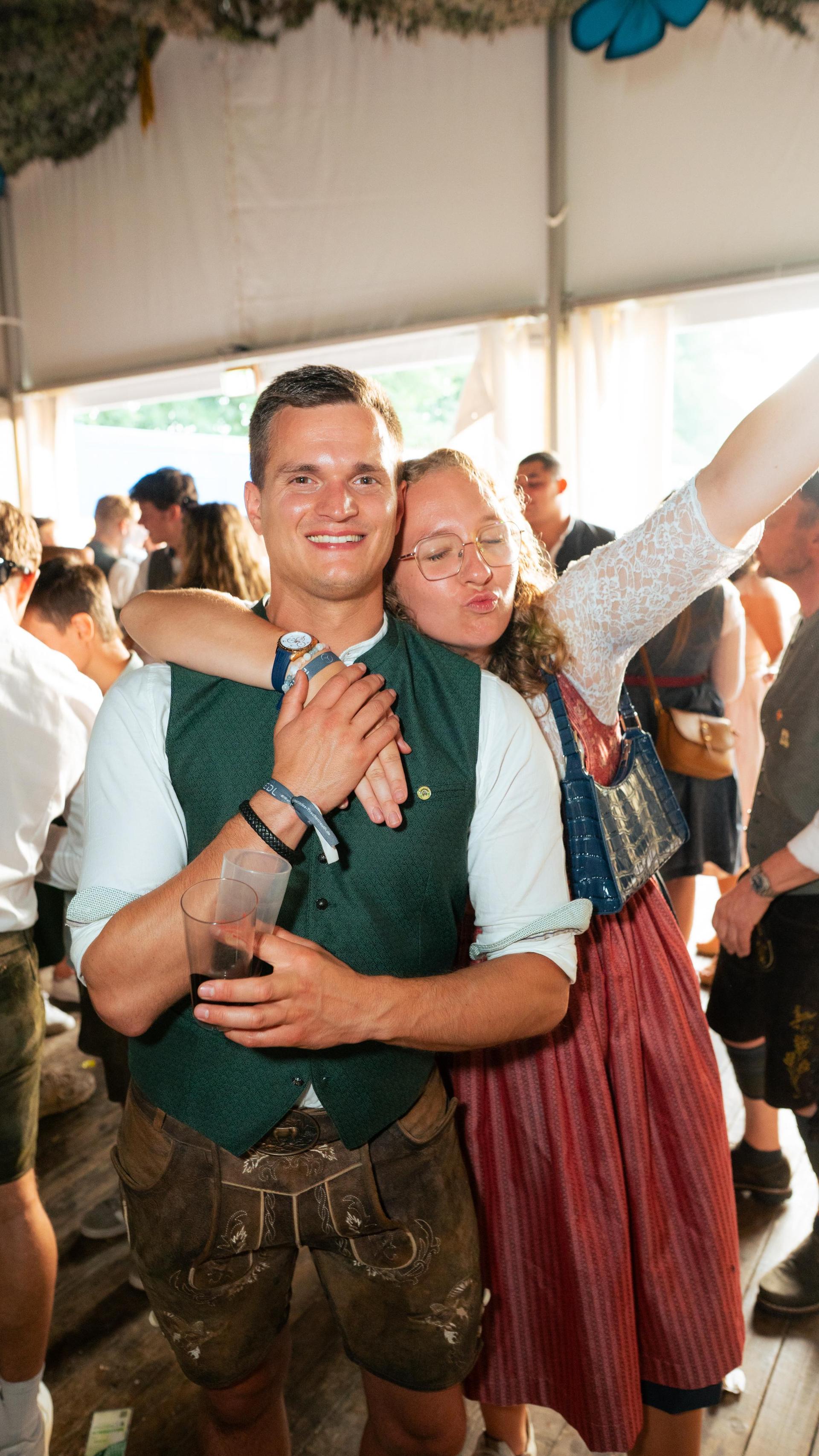 Das Finale der Kirwa in Floss. (Bild: Hannes Stock)