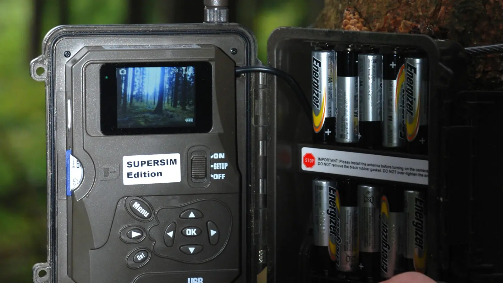 In Freudenberg wird eine Wildkamera gestohlen. Die Polizei hat ein Ermittlungsverfahren eingeleitet (Symbolbild: cvl)