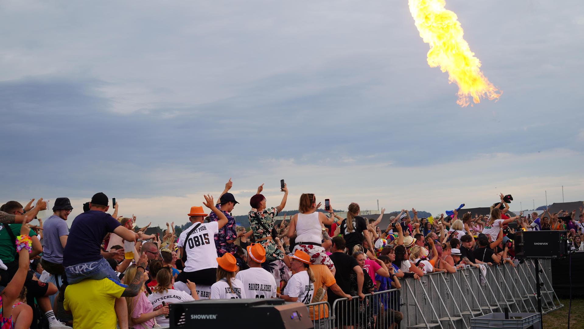 So war das „Mallorca Sommer Festival” 2024 in Weiden. (Bild: mcl)