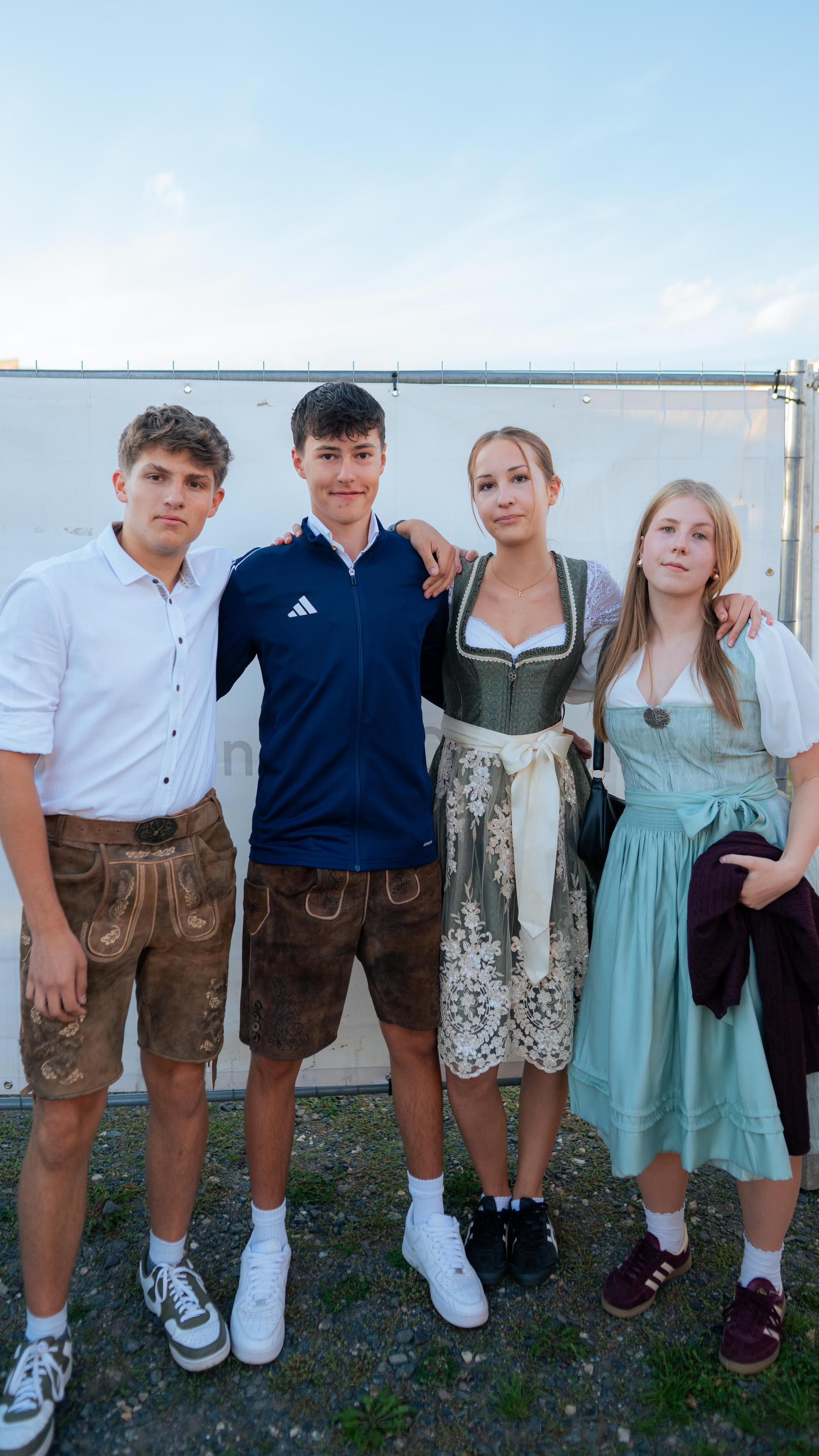 Auftakt beim Volksfest (Bild: Hannes Stock)