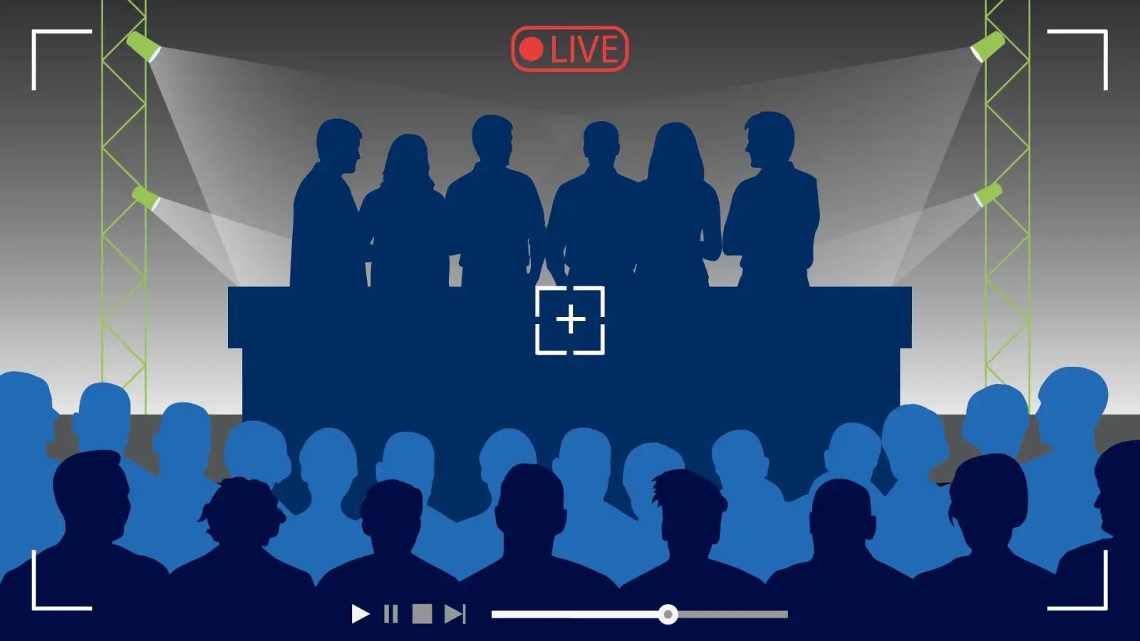 Sechs Bewerber für das Amt des Oberbürgermeisters in Weiden stellen sich den Fragen von Oberpfalz-Medien. (Bild: Franka Eichl)