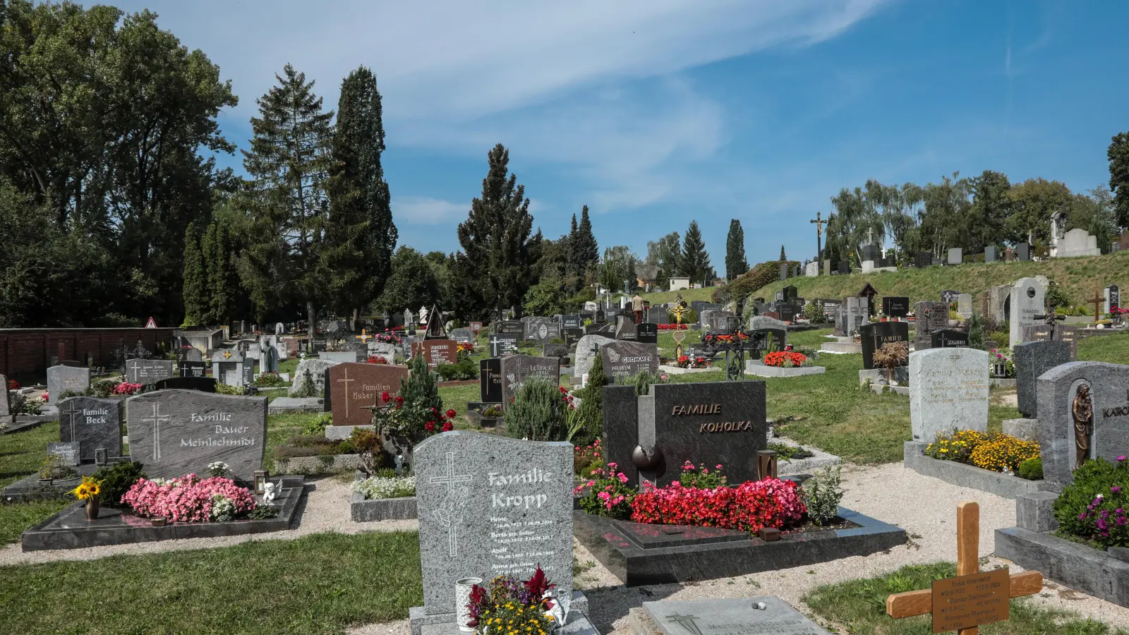 Auf dem Katharinenfriedhof waren Grabschänder am Werk. (Archivbild: Wolfgang Steinbacher)