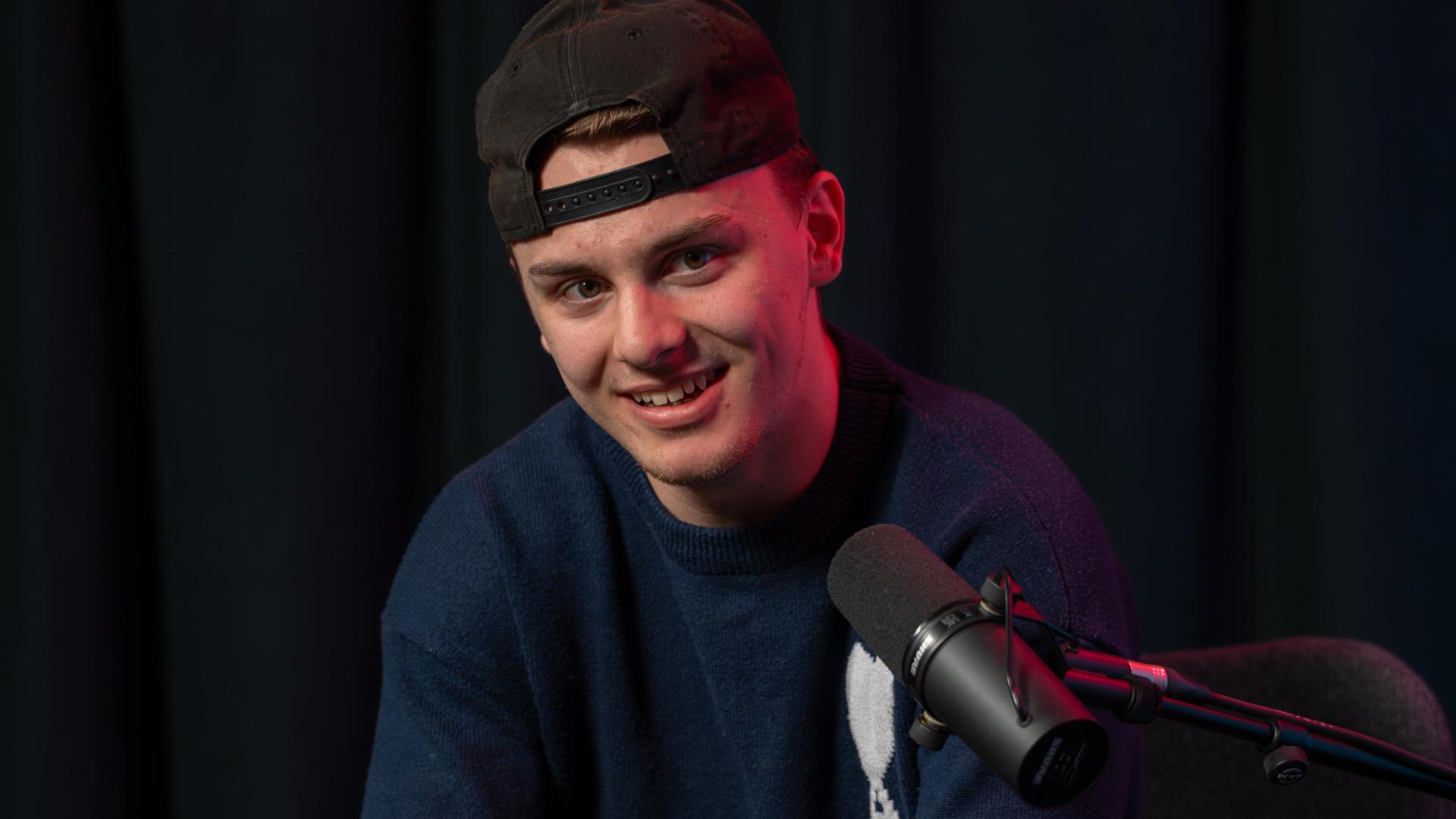 Youngster Maxi Brunner war in der neuen Folge „Powerplay” zu Gast.  (Bild: Marina Gube)